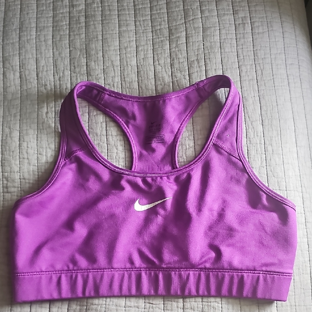 Nike Women's Vibrant Purple Sports Bra